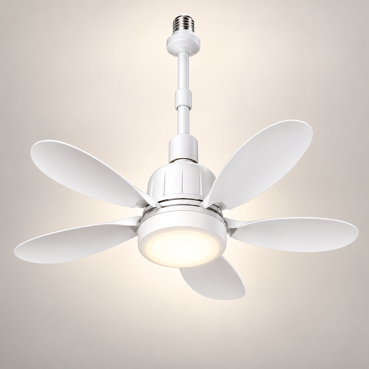 Remote Control Light Socket Fan