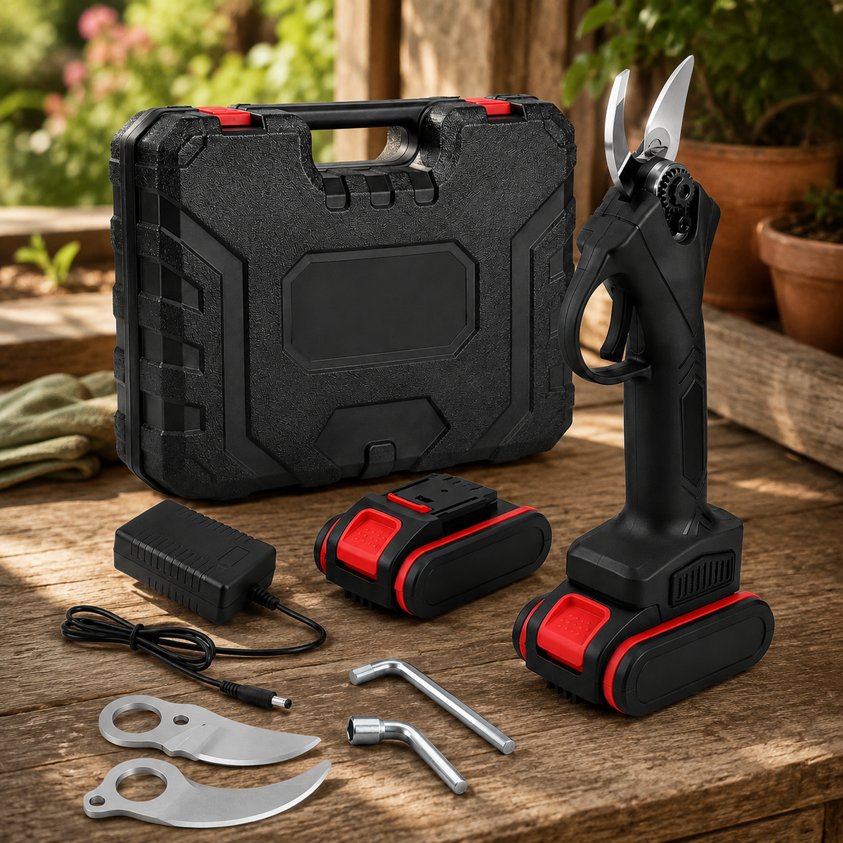 Lightweight Electric Pruning Shears Battery Operated