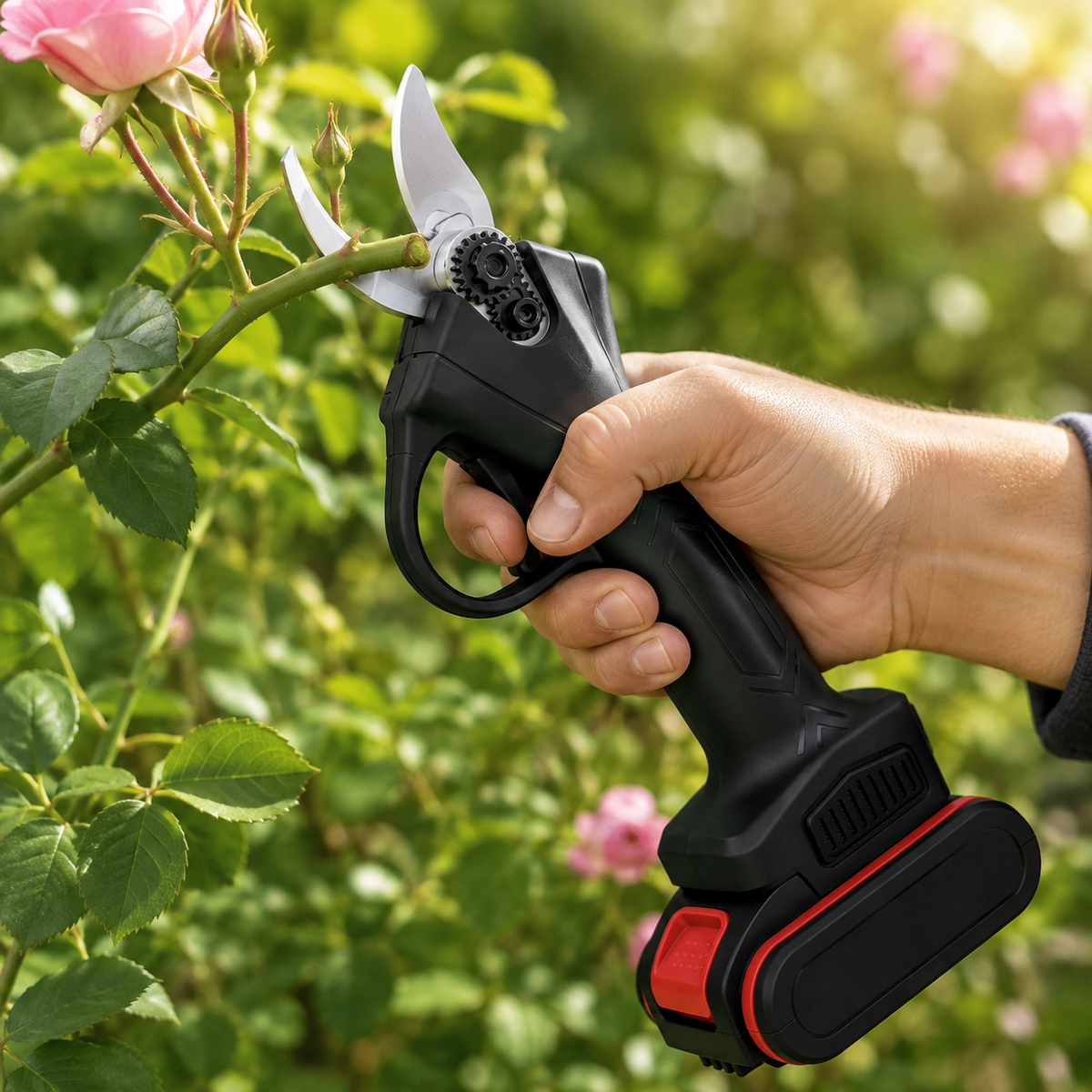 Lightweight Electric Pruning Shears Battery Operated