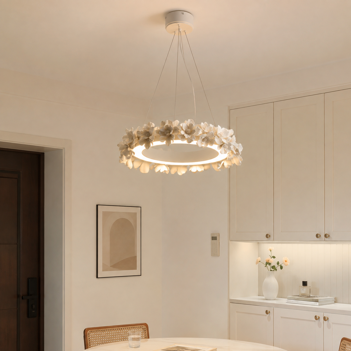 Luma Bloom Ring Chandelier