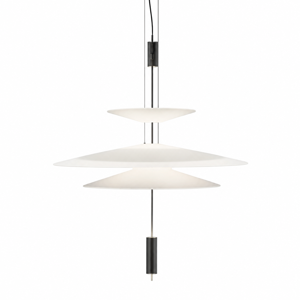 Luma Flamingo Stacked Disc Chandelier