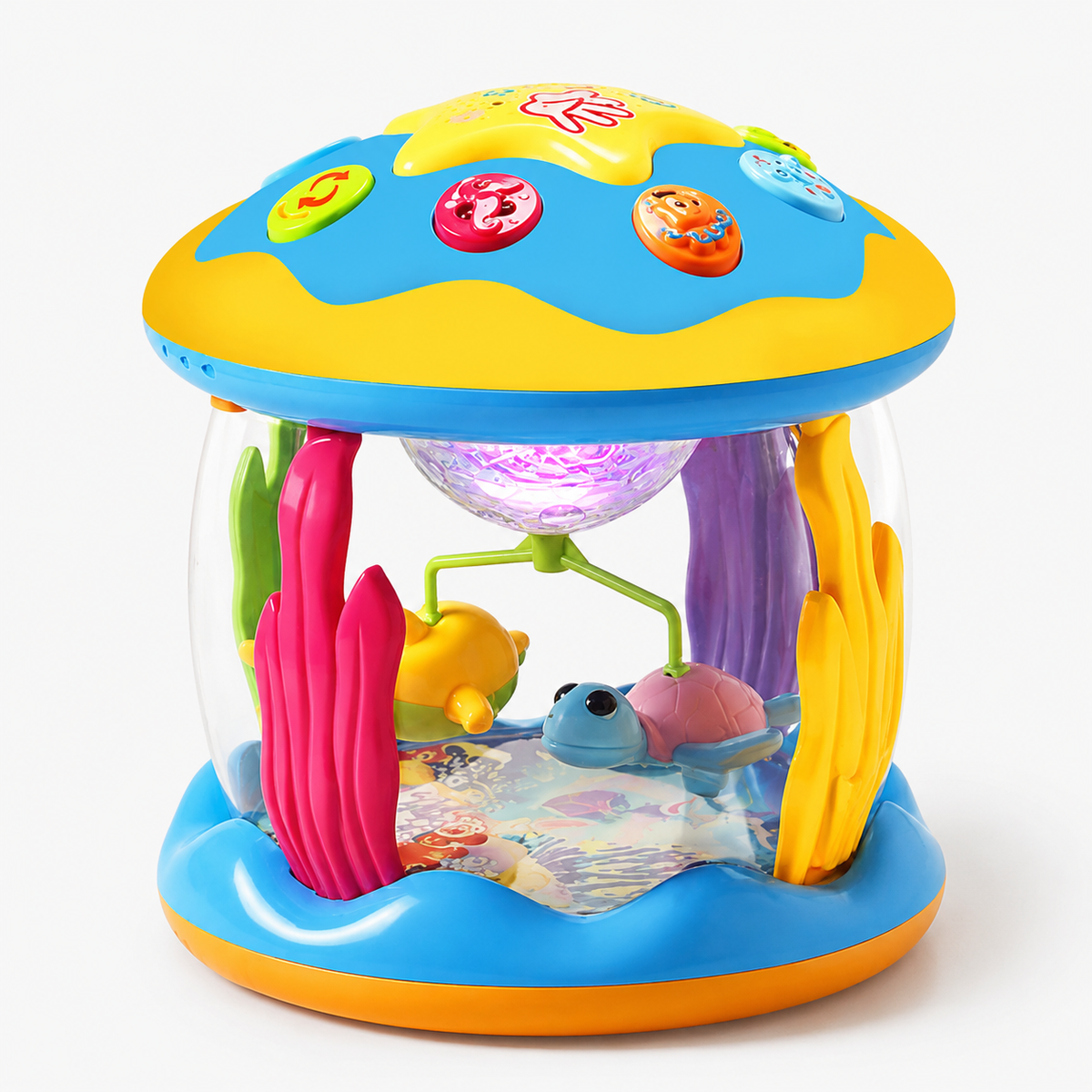 Musical Carousel Infant Toy Baby Interactive Spinning