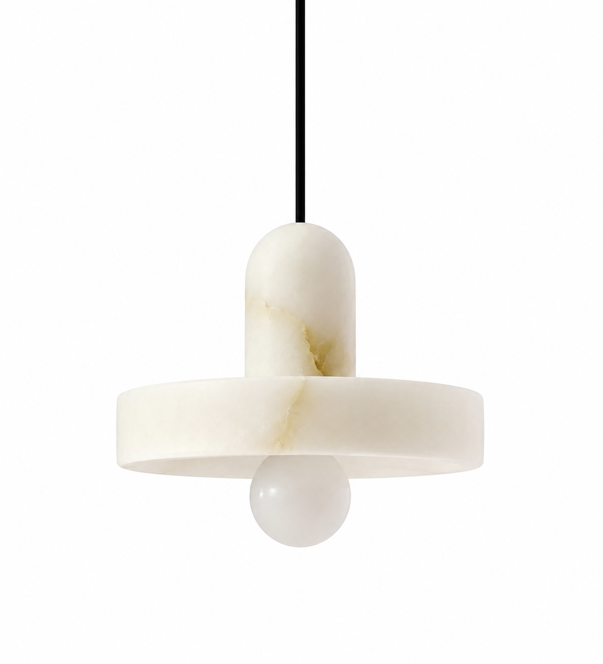 Noma Alabaster Fishline Pendant Light