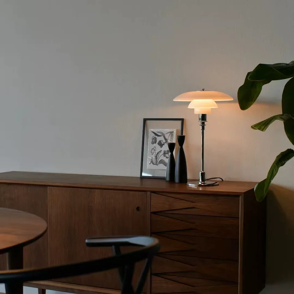 Dome Glass Table Lamp