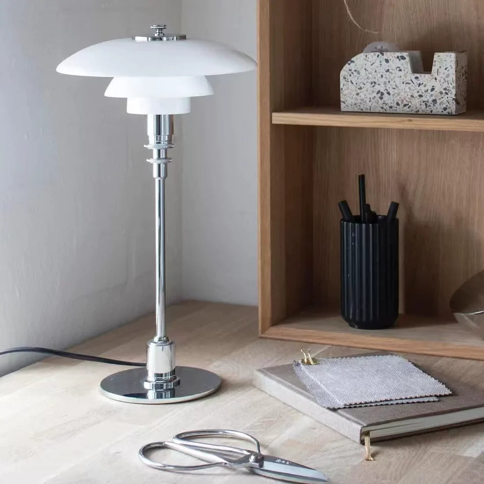 Dome Glass Table Lamp