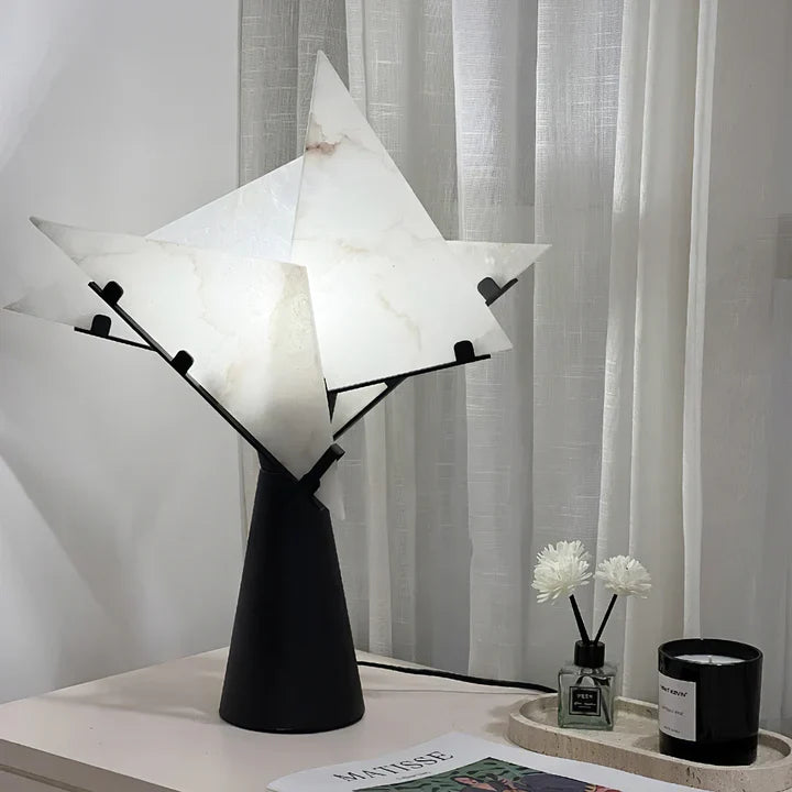 Shard Alabaster Table Lamp