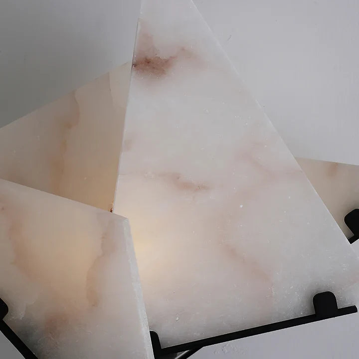 Shard Alabaster Table Lamp