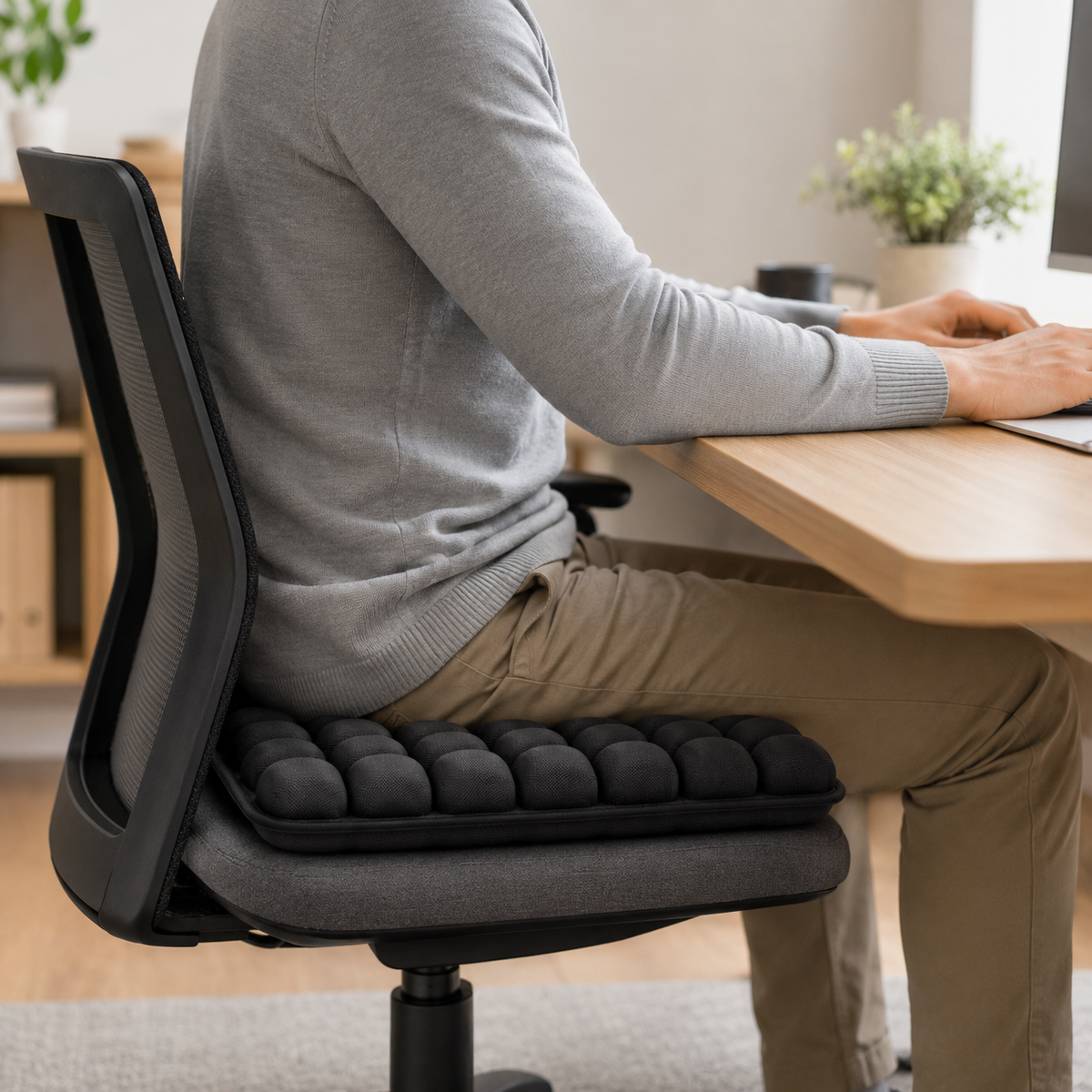 Portable Air Cushion Inflatable Seat Comfort Support
