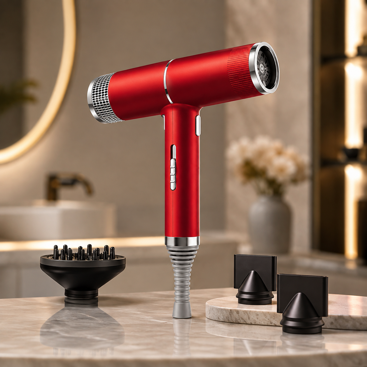 Professional Hair Dryer Lightweight High Speed Compact