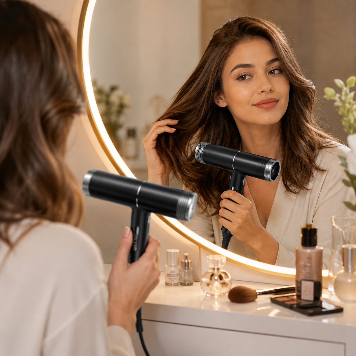 Professional Hair Dryer Lightweight High Speed Compact