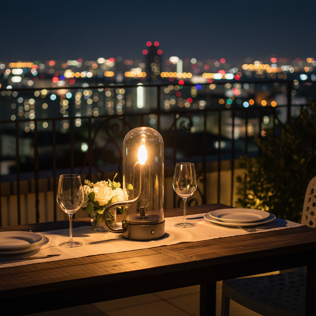 Lux Dome Candlelight Lamp