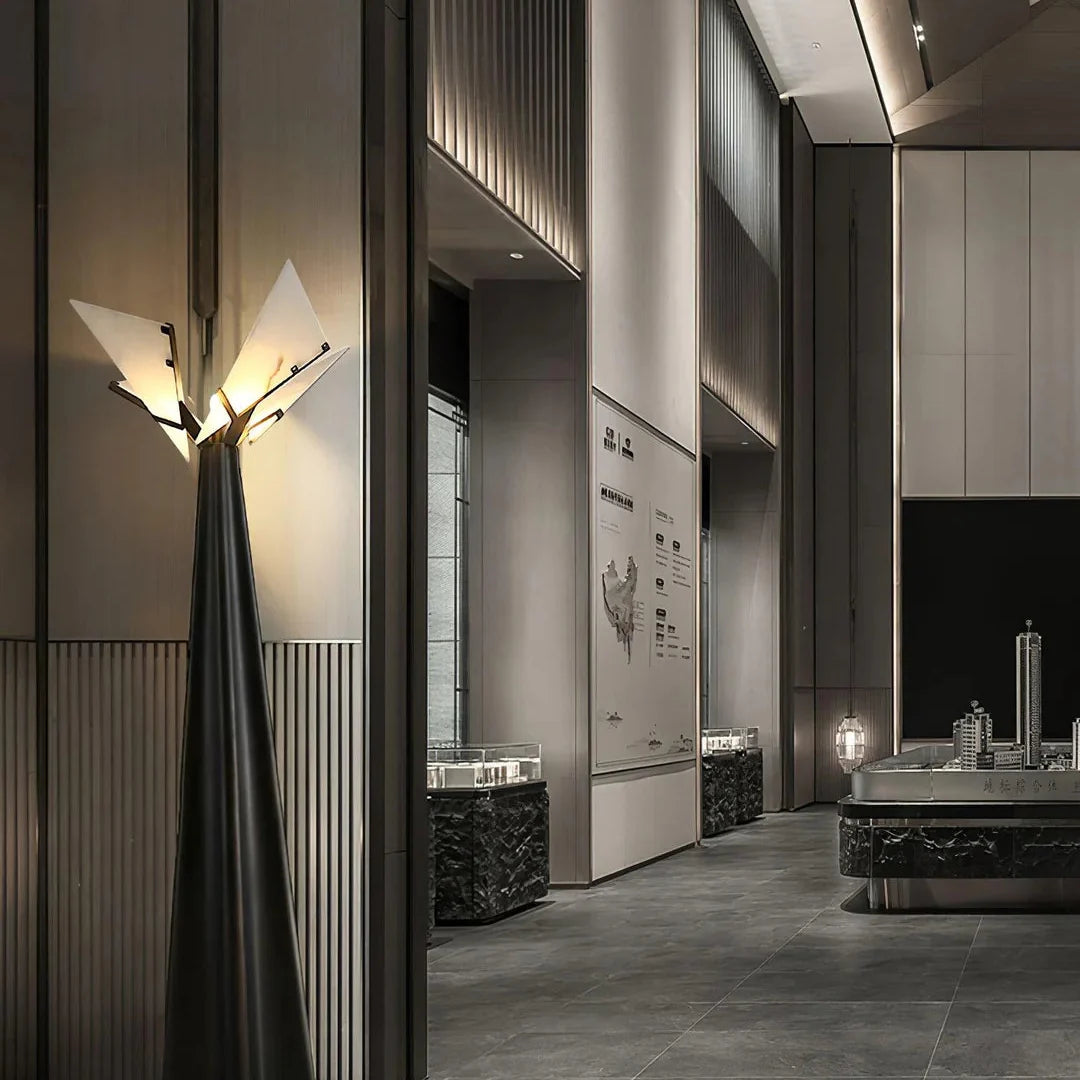 Noma Alabaster Floor Lamp