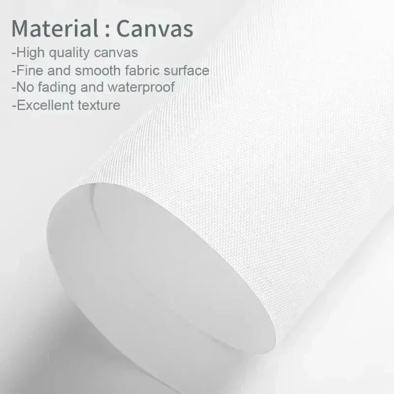 Japanese Landscape Canvas Wall Art Prints – Tree-Lined Road, Unframed