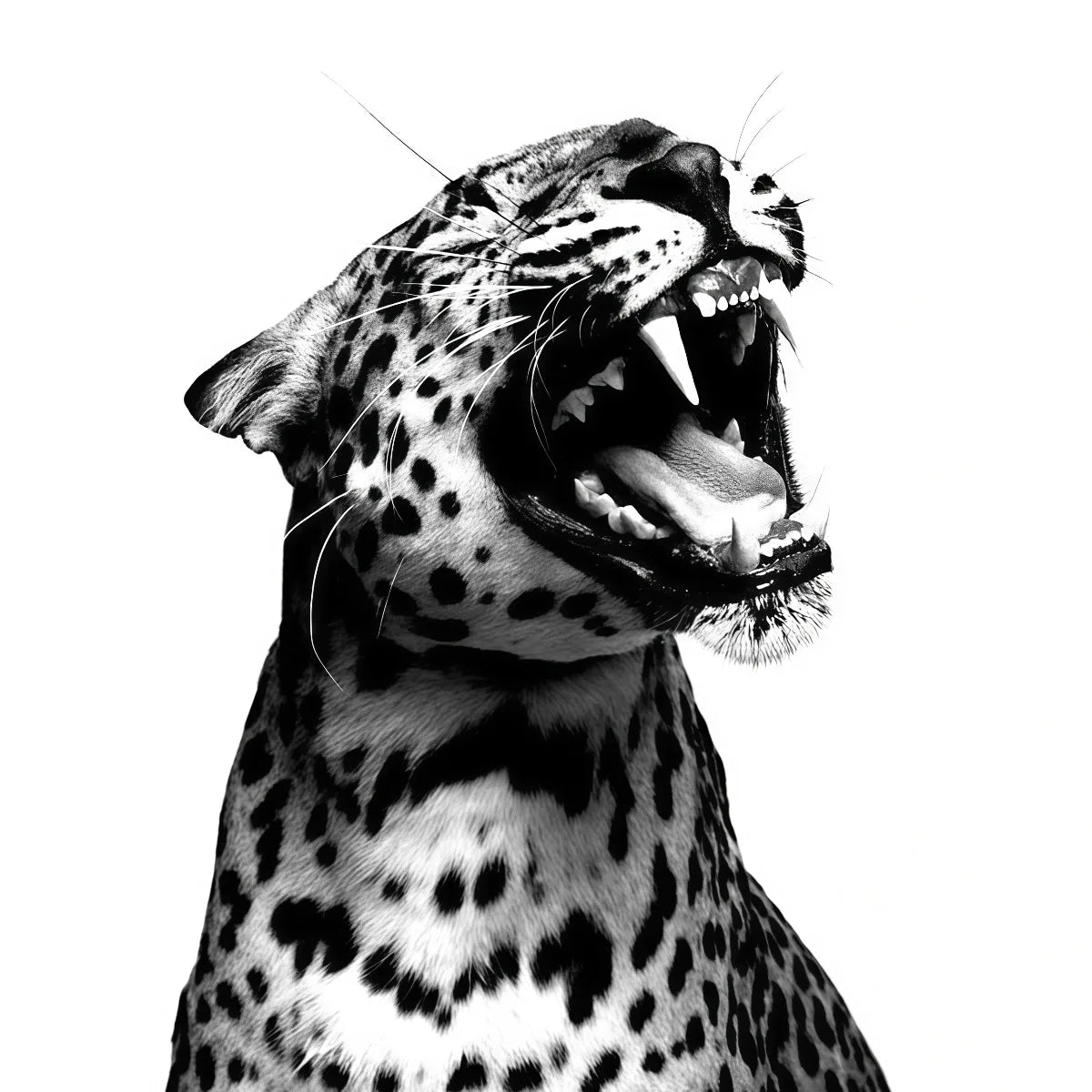 Retro Leopard & Cheetah Abstract Wall Art – Y2K Canvas Prints