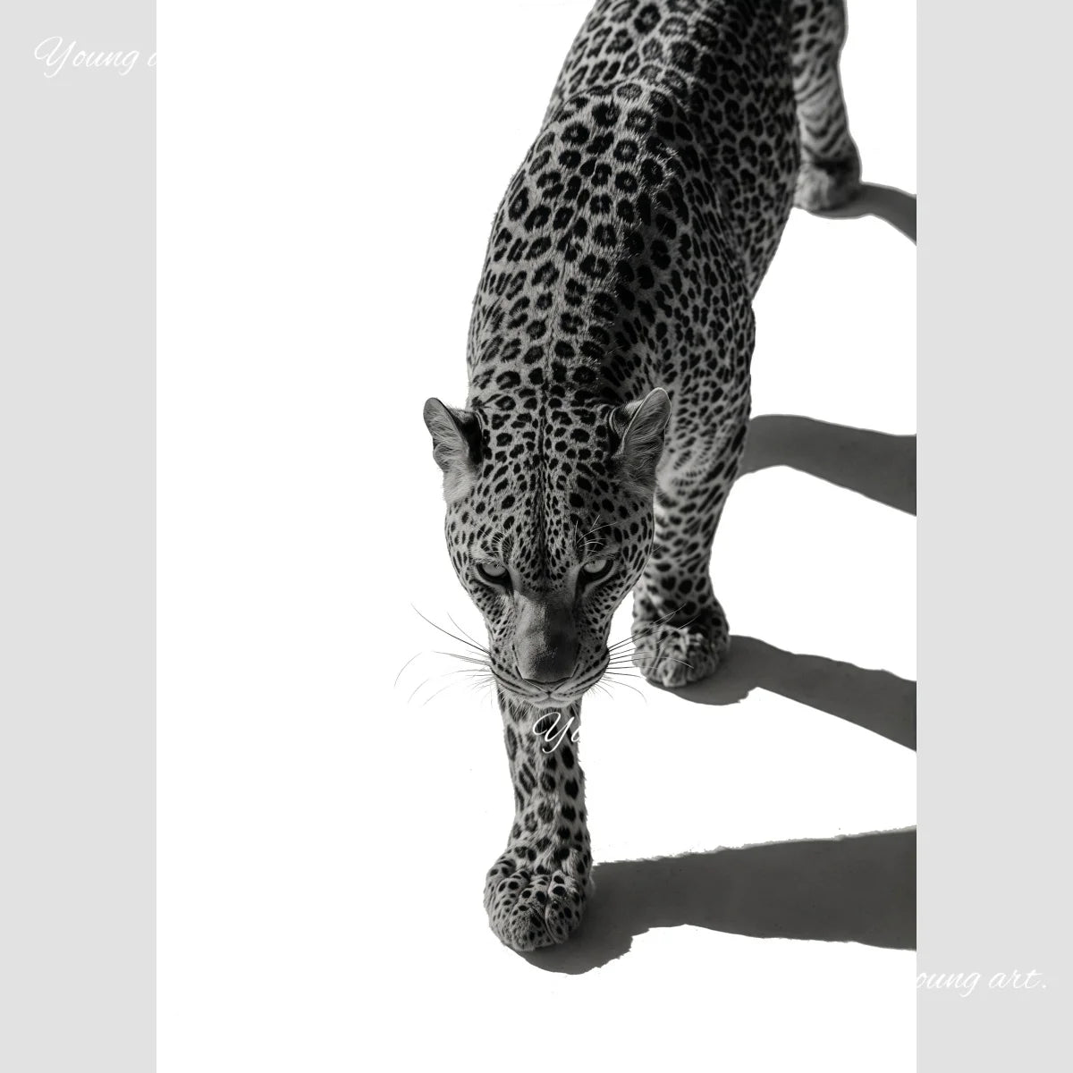 Retro Leopard & Cheetah Abstract Wall Art – Y2K Canvas Prints