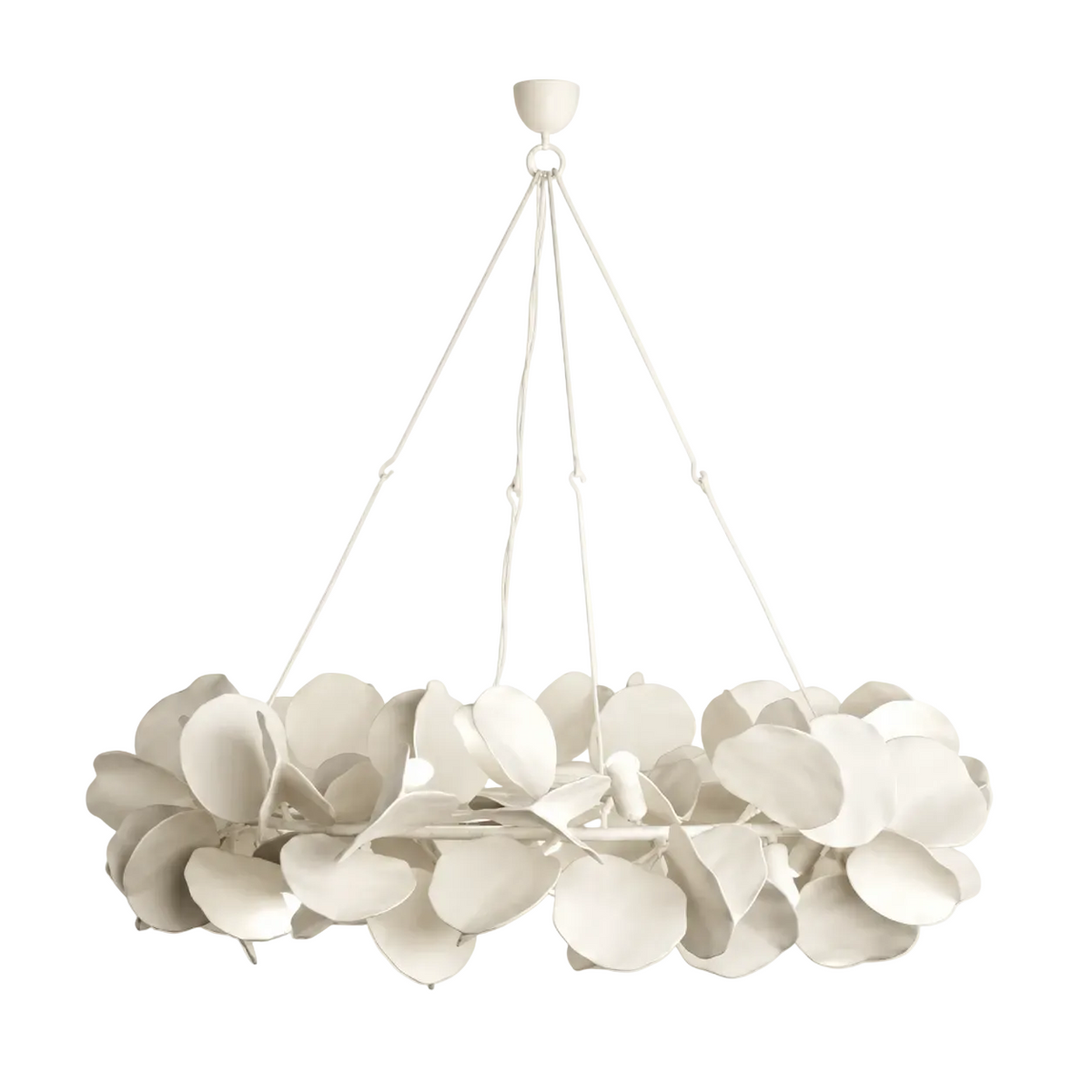 Sculpted Petal Chandelier