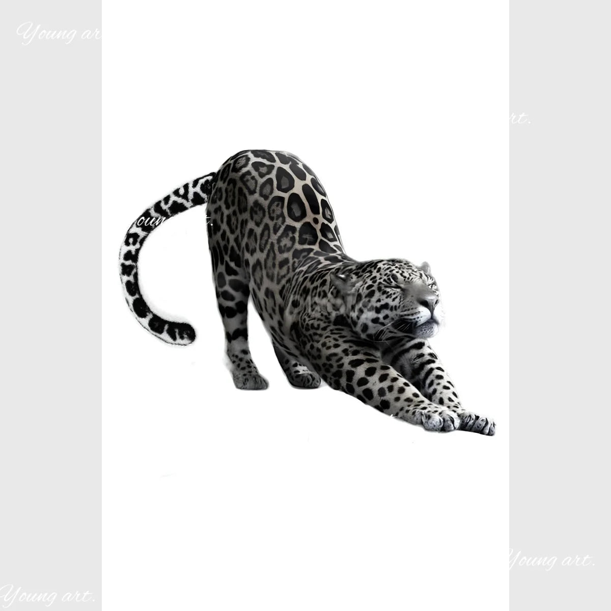 Retro Leopard & Cheetah Abstract Wall Art – Y2K Canvas Prints