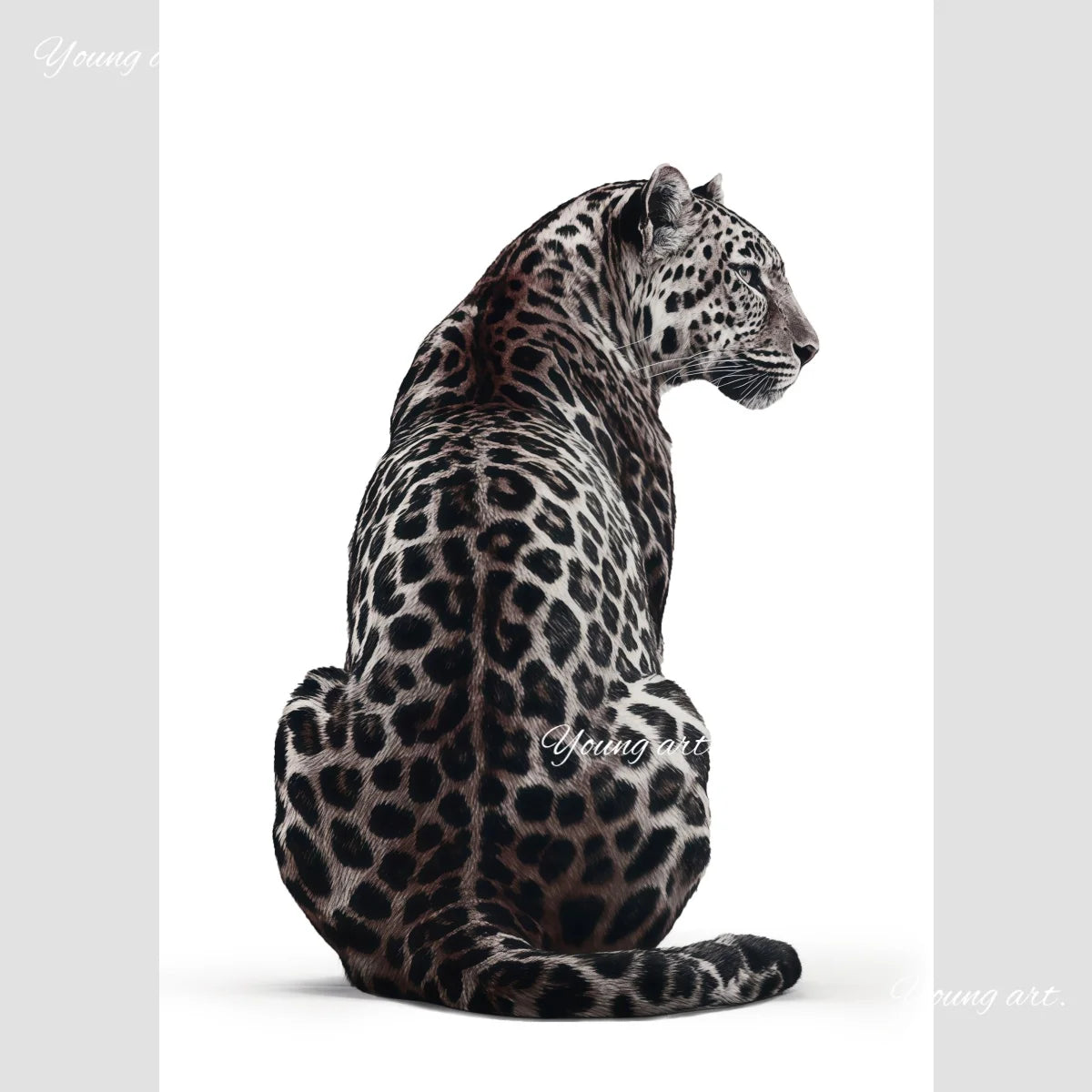 Retro Leopard & Cheetah Abstract Wall Art – Y2K Canvas Prints