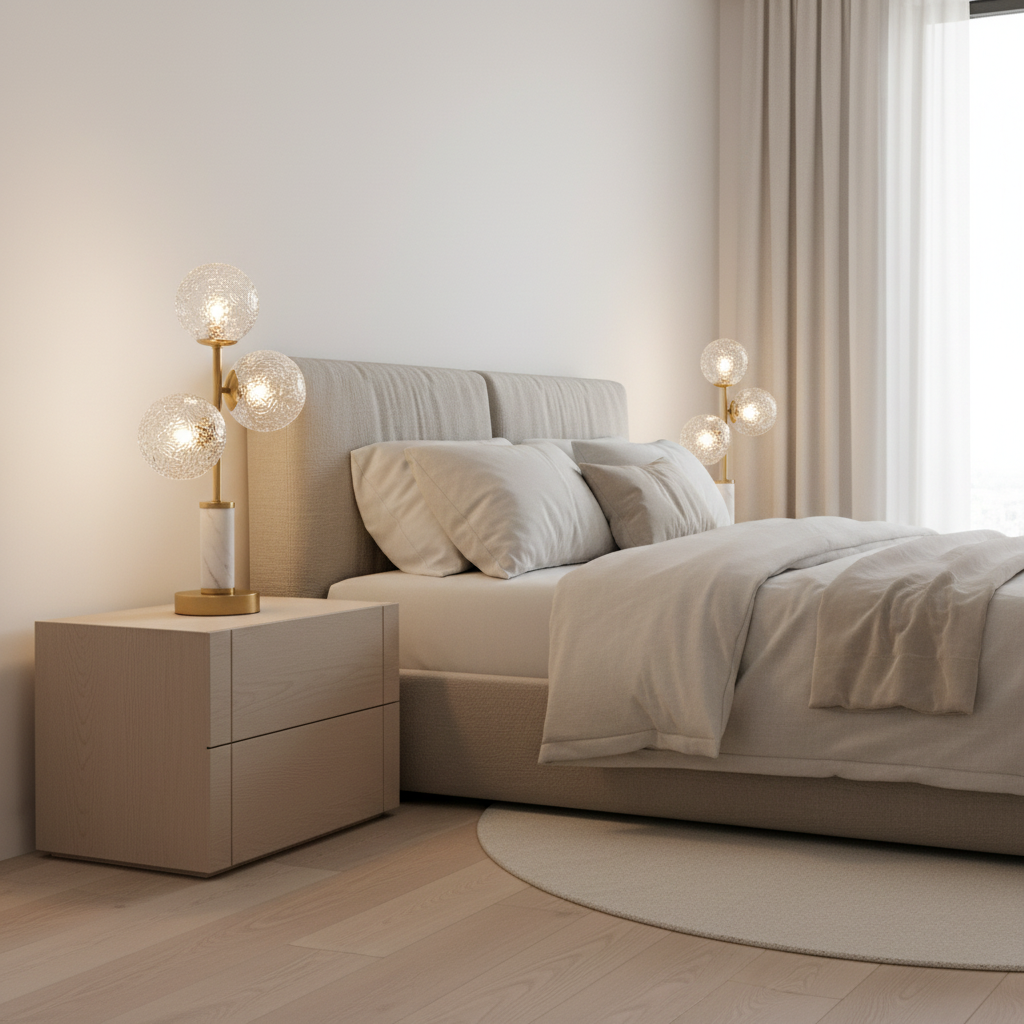 Orla Triple Globe Table Lamp