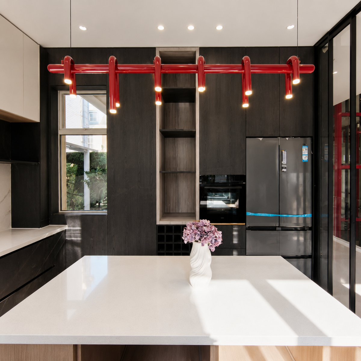 U-Loop Linear Pendant Light