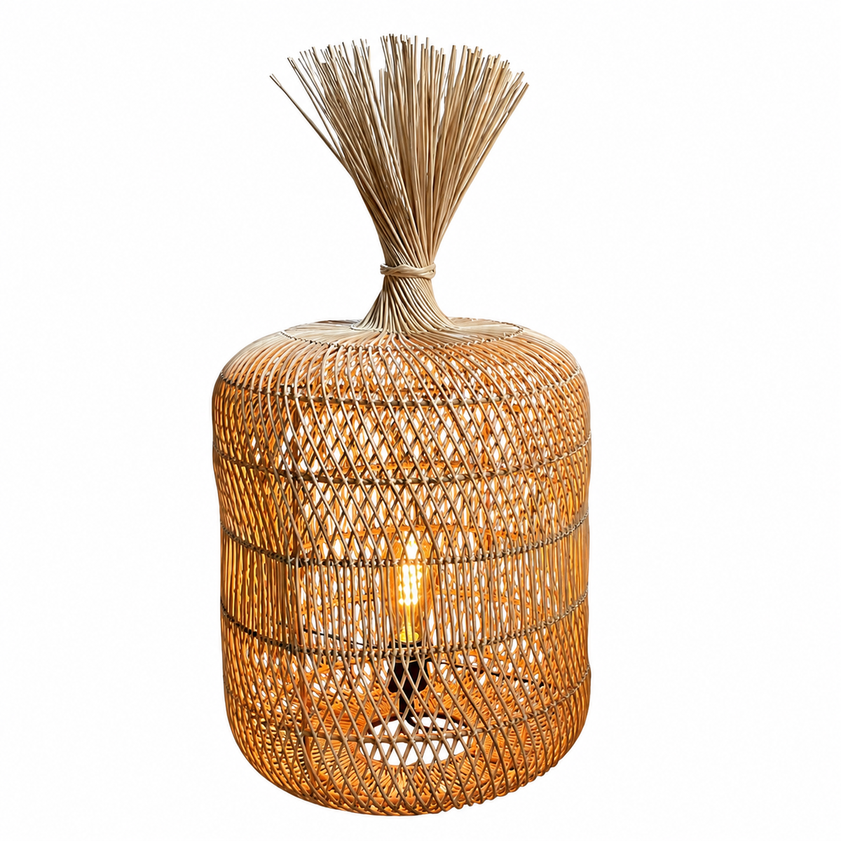 Wabi Rattan Floor Lamp