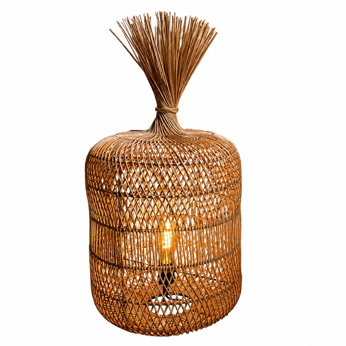 Wabi Rattan Floor Lamp