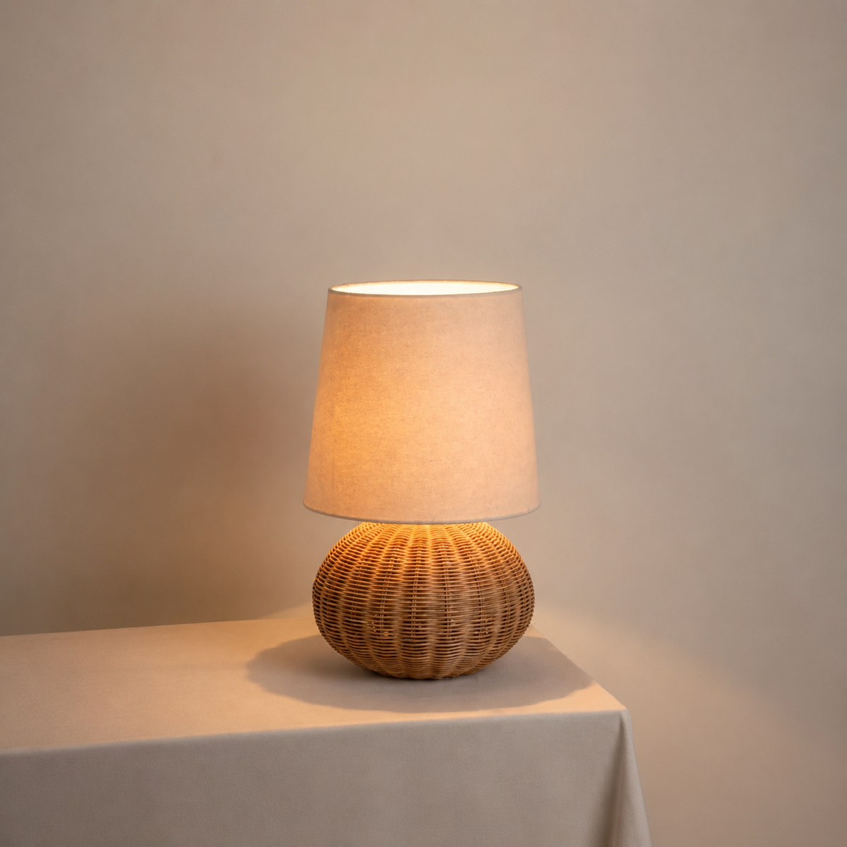 Wabi Rattan Woven Table Lamp