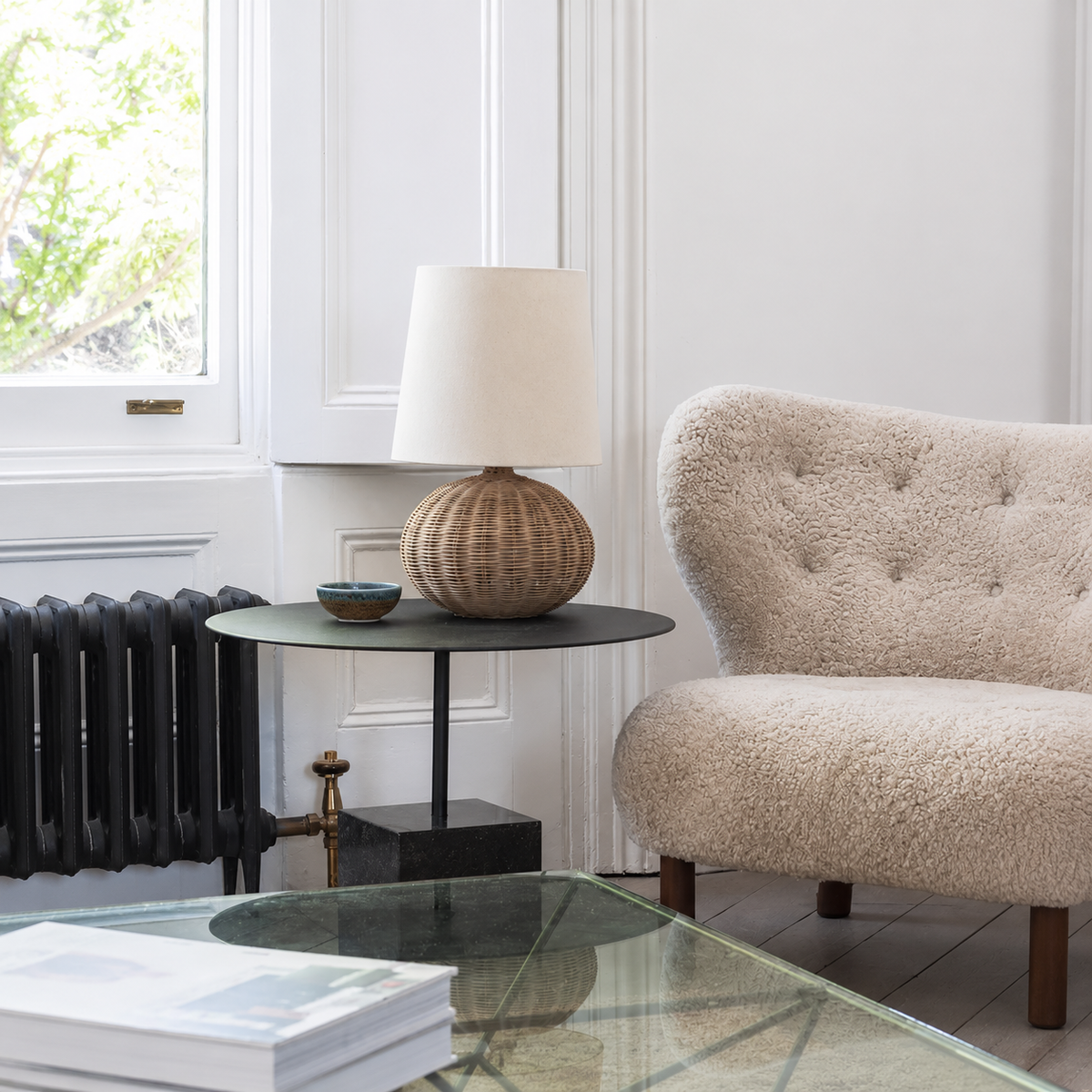 Wabi Rattan Woven Table Lamp