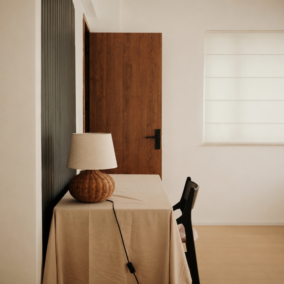 Wabi Rattan Woven Table Lamp