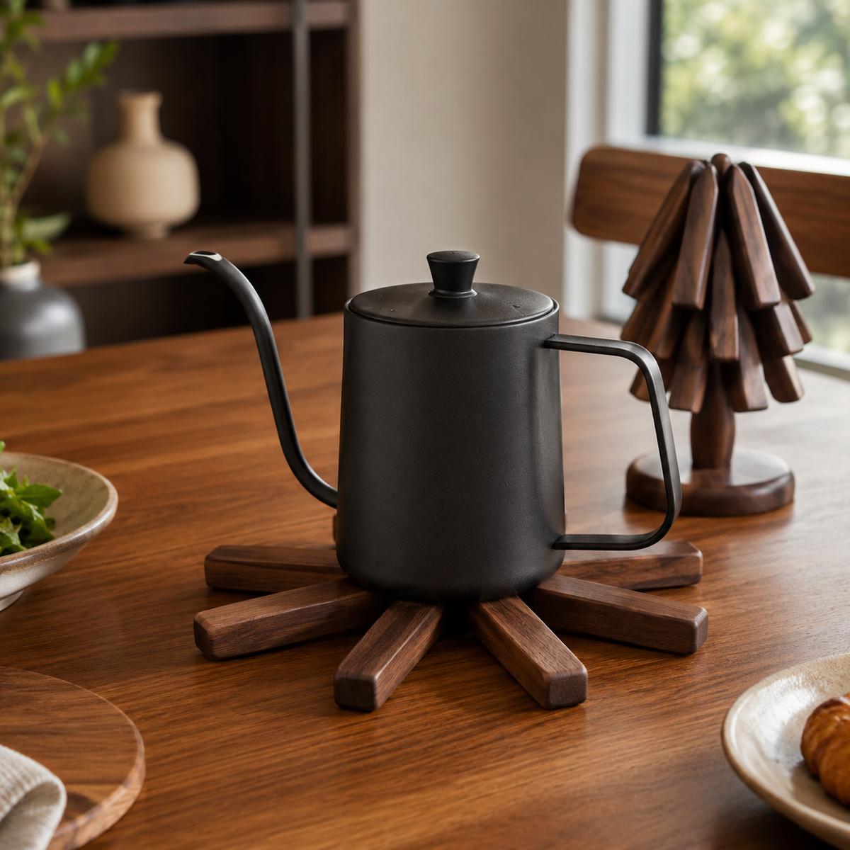Foldable Wooden Table Mat