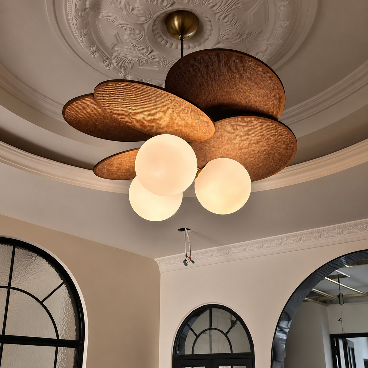 Petal Globe Pendant Light