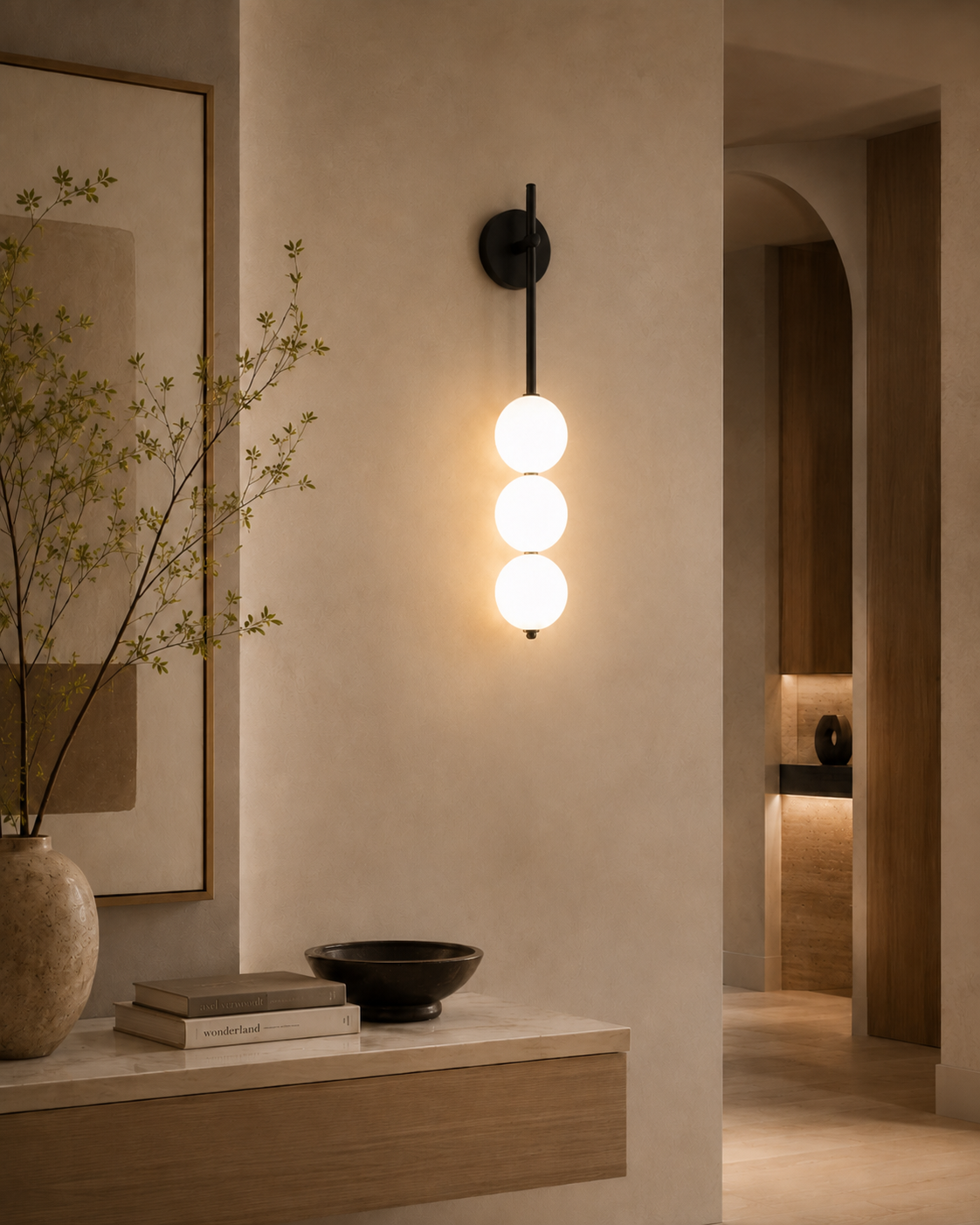 Auren Glass Wall Sconce