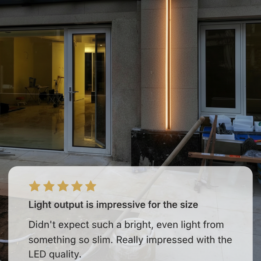 Slim Linear LED Wall Sconce