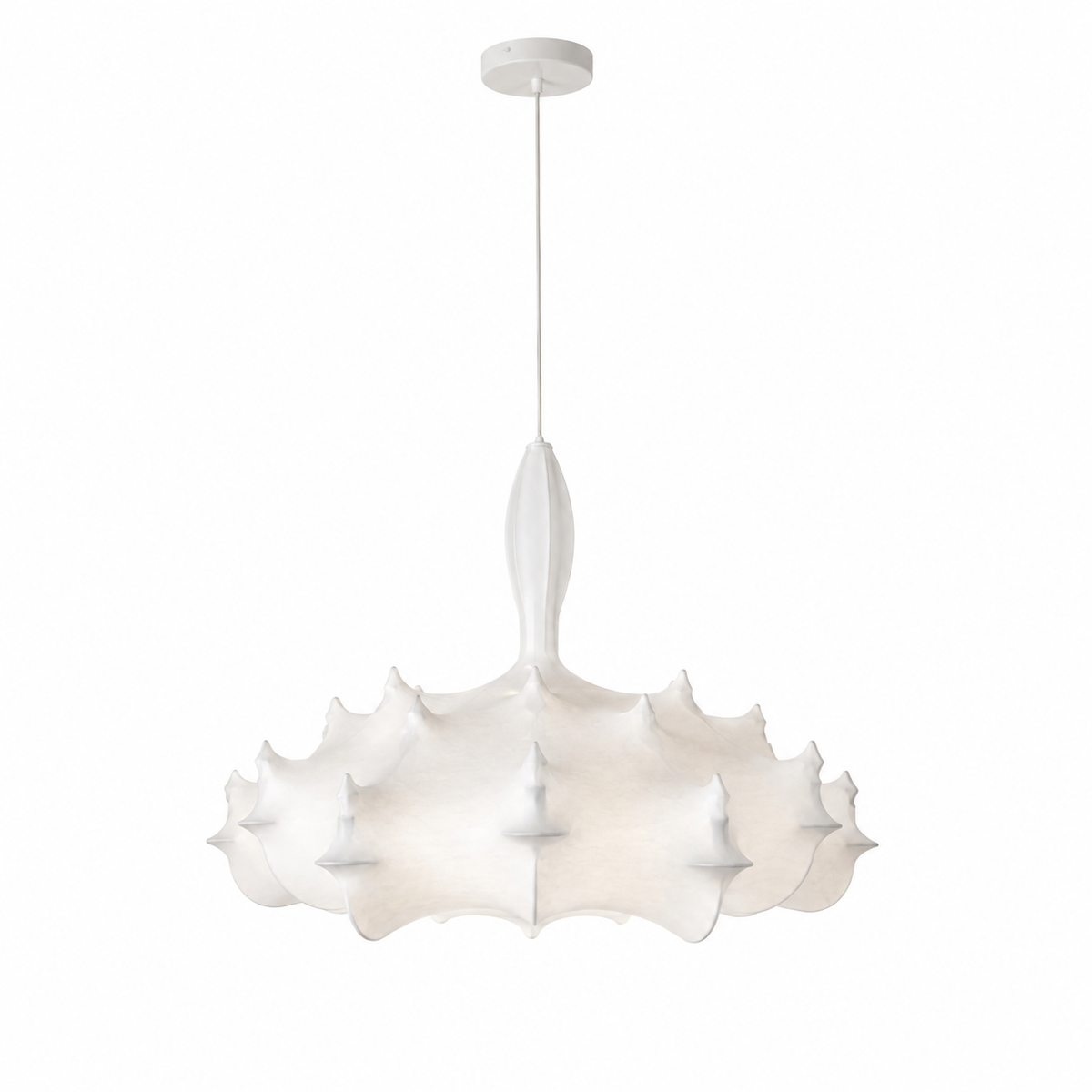 Zephyr Silk Petal Chandelier