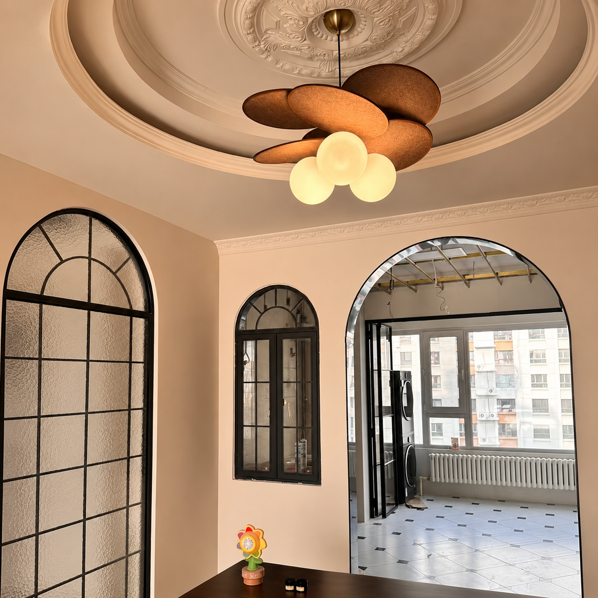 Petal Globe Pendant Light