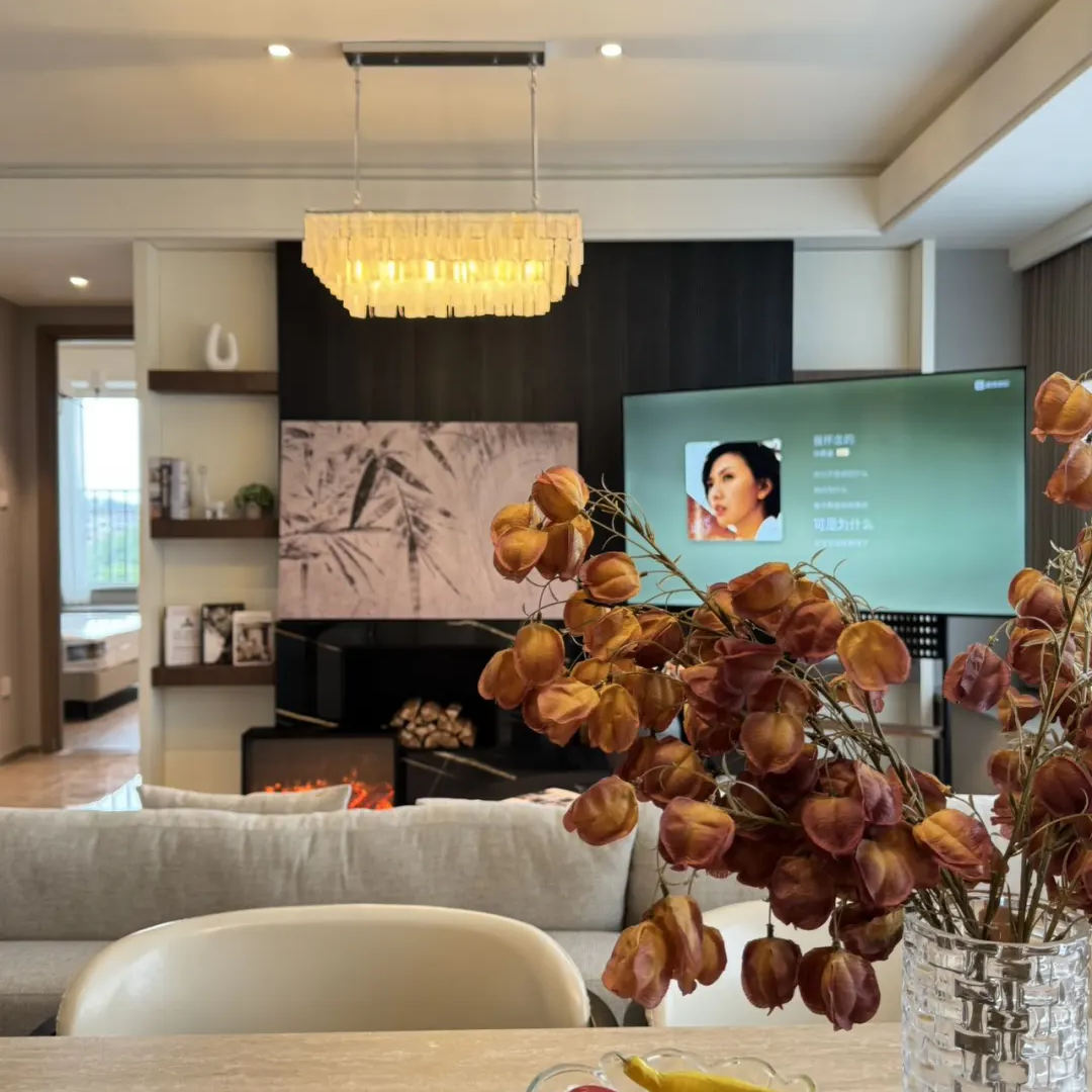 Shell Tiered Rectangle Chandelier