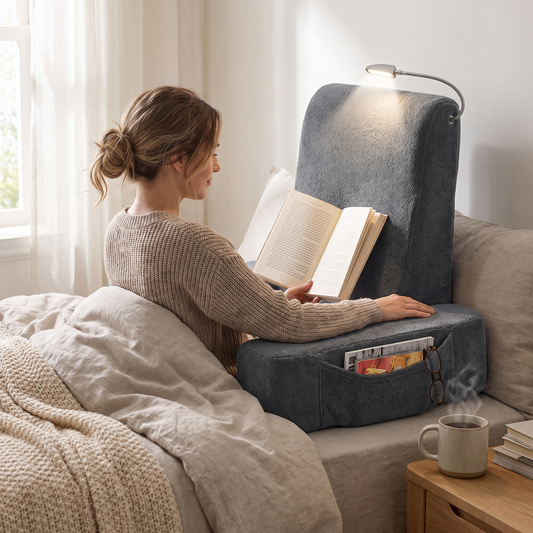 Portable Vibrating Backrest Massager Pockets Warmth lifestyle