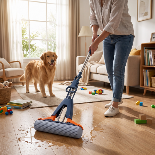 Environmentally Friendly Compact Cleaning Tool Easy Rinse lifestyle