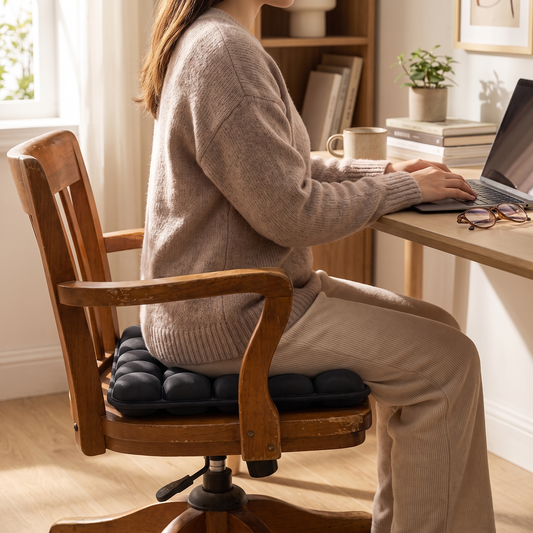 Portable Air Cushion Inflatable Seat Comfort Support lifestyle
