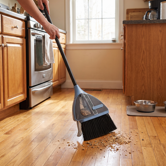 Lightweight Cordless Vacuum Broom Easy Sweep Design lifestyle