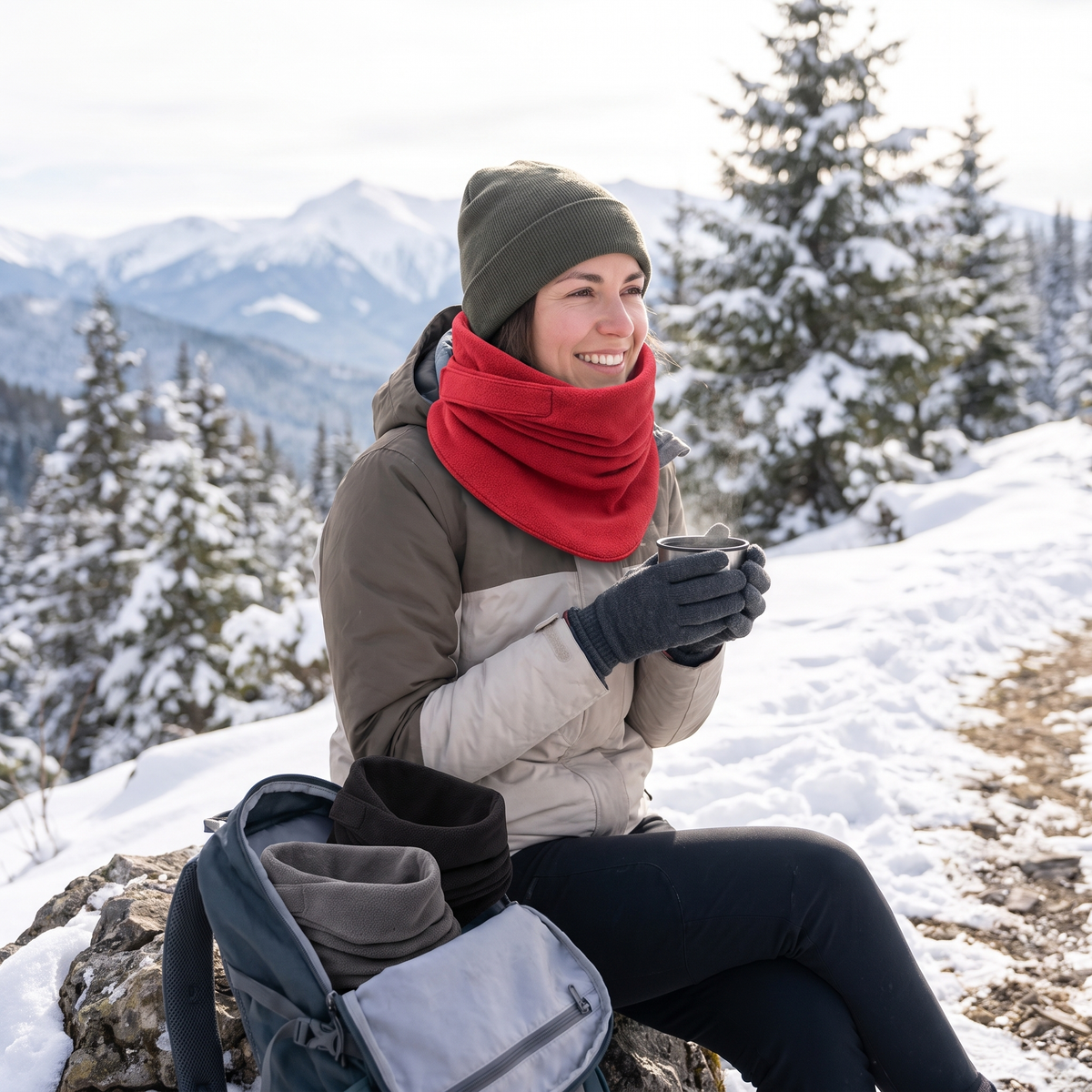 Adjustable Travel Neck Pillow Memory Foam Comfort lifestyle