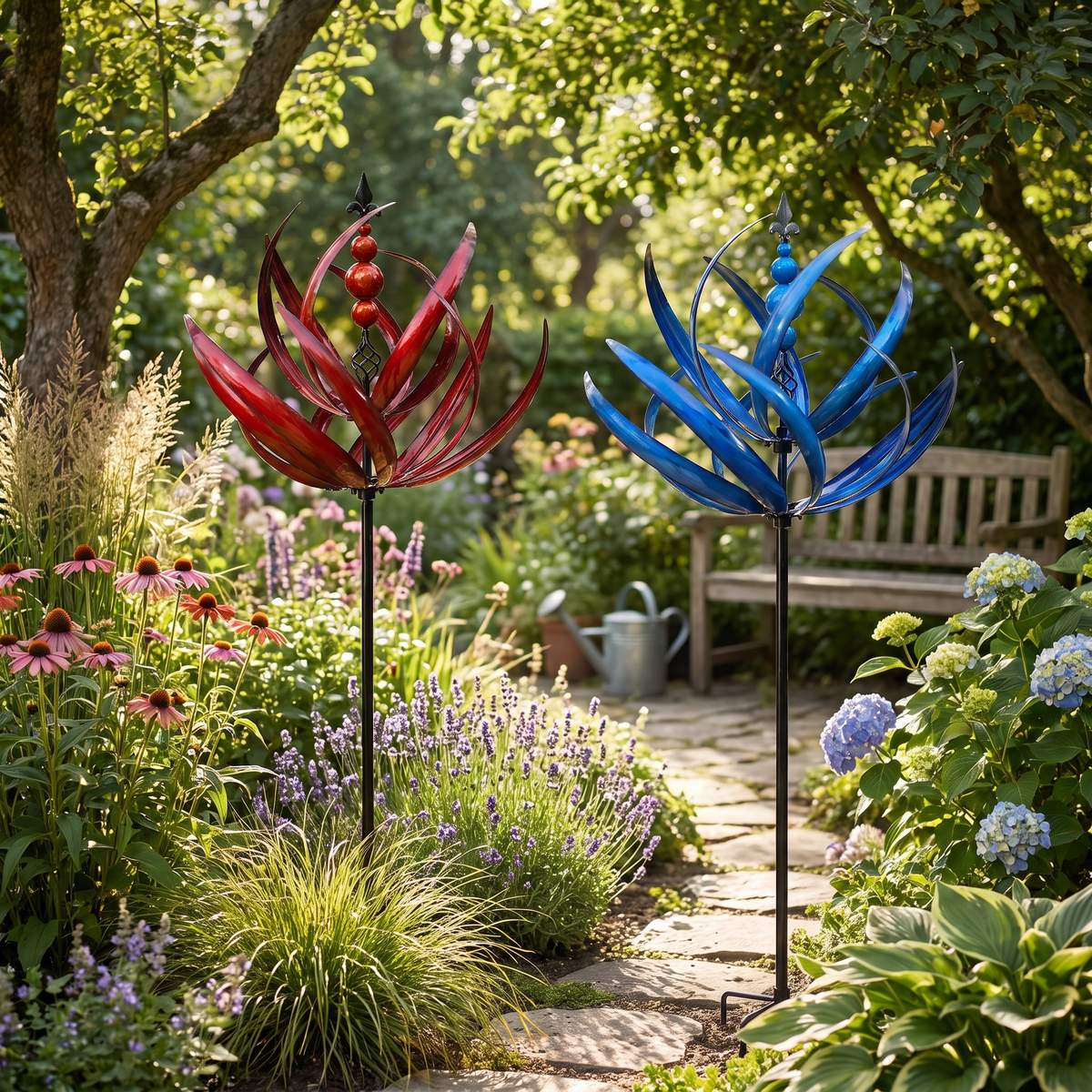 Weatherproof Wind Spinner Decorative Garden Hanging lifestyle