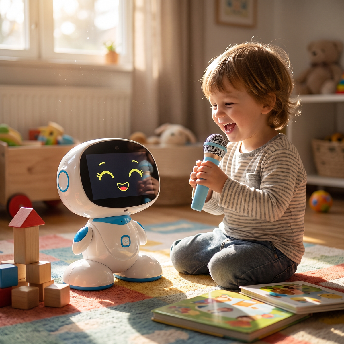 Stem Learning Robot Apps Interactive Smart Toy lifestyle