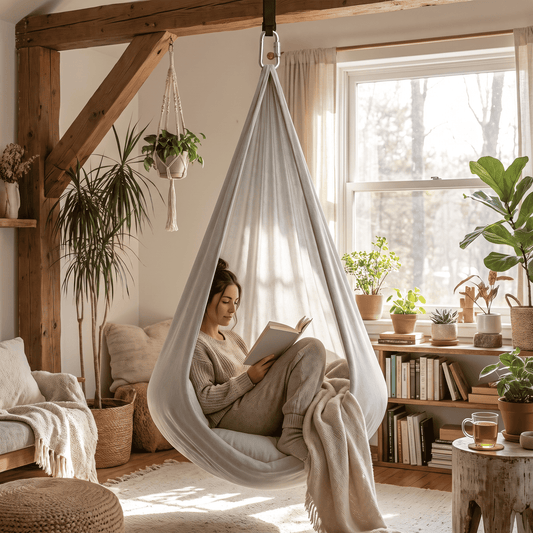Durable Therapy Swing Comfortable Sensory Indoor Use lifestyle