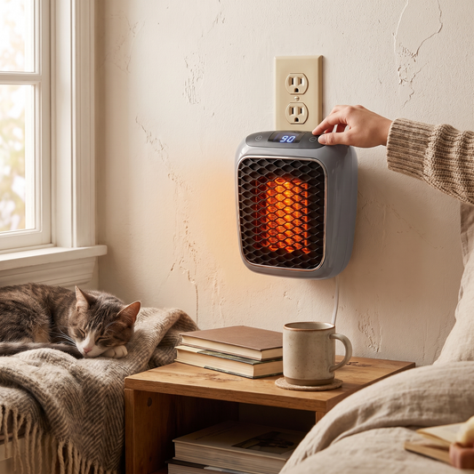 Portable Space Heater Compact Electric Oscillating lifestyle