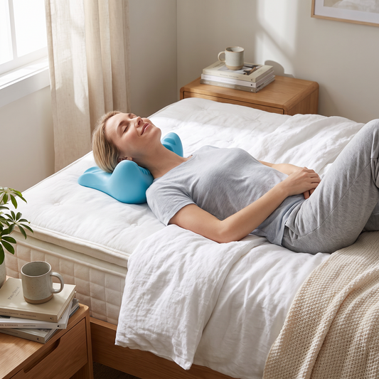 Ergonomic Neck Pillow Neck Massage Relaxation Aid