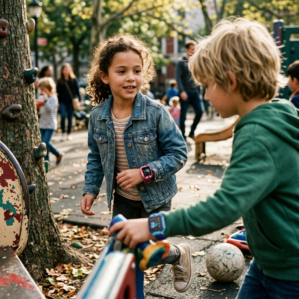 Children's Smartwatch GPS Tracker Fun Features
