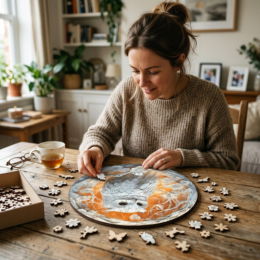 3D Puzzle Art Puzzle Adults Creative Brain Teaser
