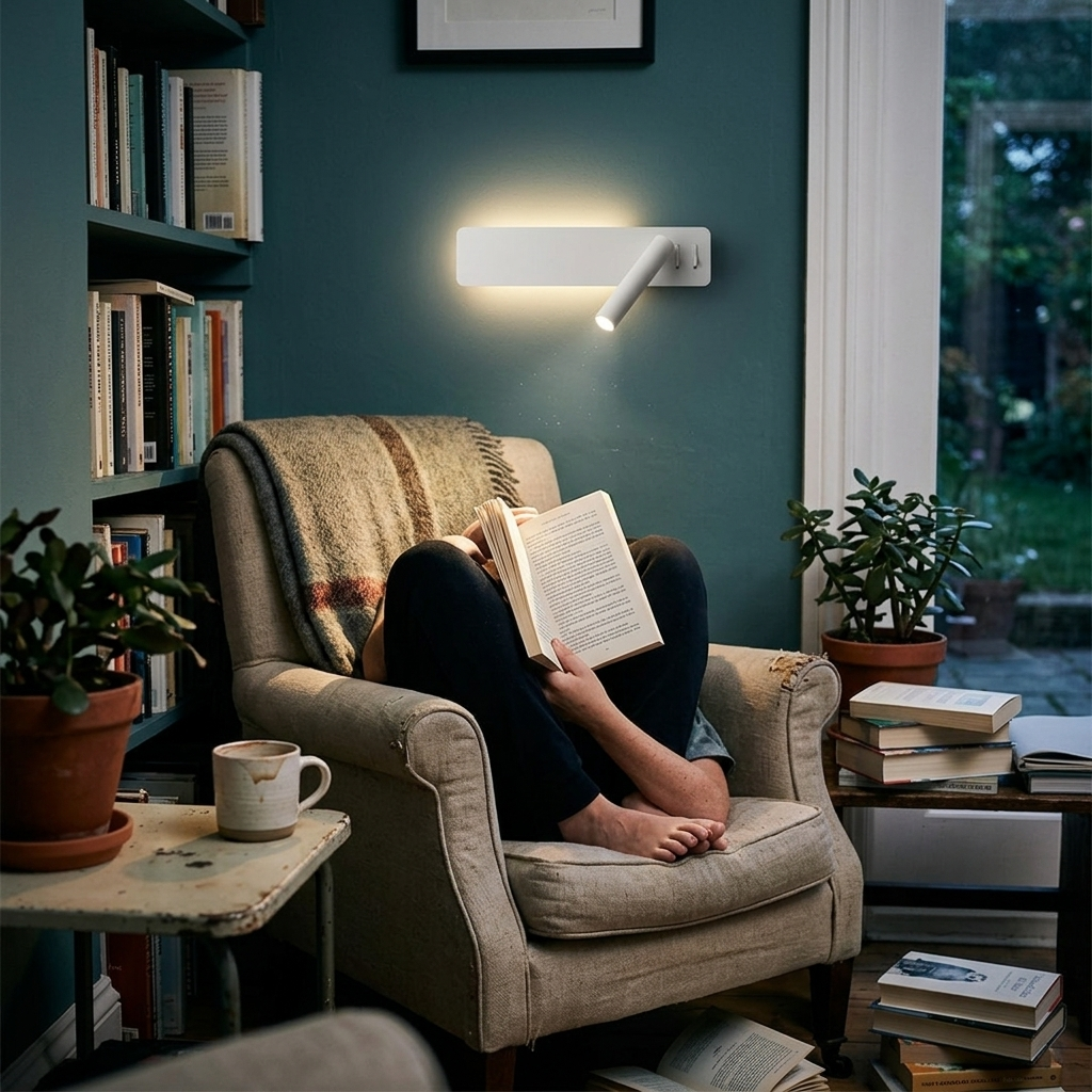 LED Lighting Wall Light Modern Adjustable Reading Arm