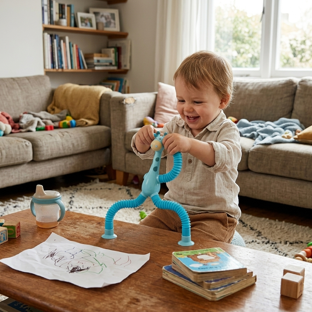 Sensory Toy Educational Toddlers Interactive Giraffe